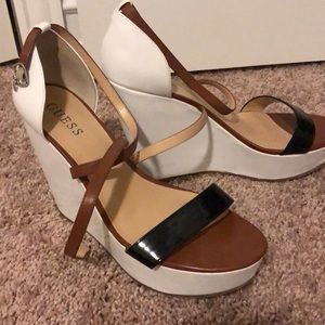Super cute Guess Wedges